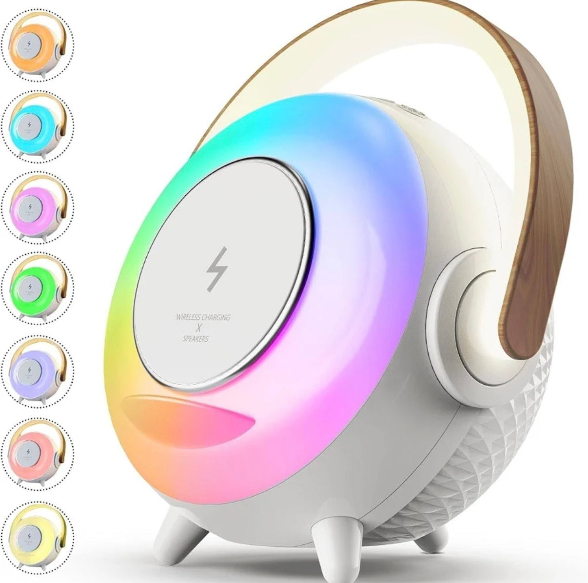 Bluetooth lampe + høyttaler